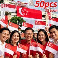 🚩SG Online Singapore Flag 🚩 for 60th National day  14cm x 21cm decoration Singapore souvenir Nationa