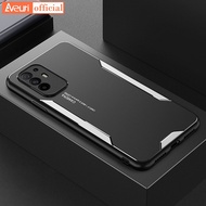 New Style Phone Case For OPPO Reno 5 Lite 5Z F19 Pro Plus Aluminum Metal Case For OPPO A54 A74 4G A94 A95 5G Silicone Protection Cover