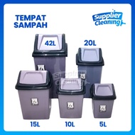 5 10 15 20 42 Liter Shake Lid Trash Can Dustbin Tong Sampah