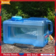 25L Water Storage Container with Faucet Camping Water Bucket for Outdoor Hiking