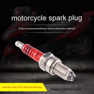 Motorcycle engine head accessories CG125/150 red three-claw D8TC spark plug original accessories