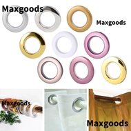 MAXGOODS Curtain Grommet, Hanging Mute Curtain Eyelet Ring, Curtain Accessories Plastic Hanging Curt
