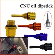 Modified accessories CNC hexagonal oil dipstick motorcycle decoration GY6 125CC oil dipstick