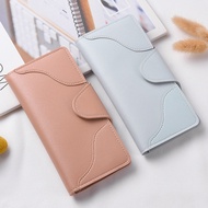 purse woman wallet woman small cute Card Holder Leather Simple Fashion Ladies Long Wallet Large Capa