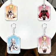Azur Lane anime keychain transparent acrylic mica printed with game character Agir Implacable Kearsa