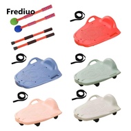 [Lzdyqmy2] Floor Balance Board Balance Training Board Toy with Handle Roller, Sitting Balance Board,