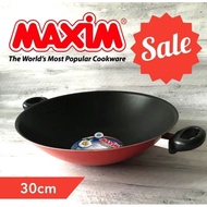 Maxim 30Cm Frying pan - MAXIM VAL30WOK – Valentino Wok Teflon 30 cm W/O Cover Frying pan MAXIM brand