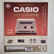 全新 Kenelephant Casio Miniature Mascot 計算機 計數機 扭蛋 全5種  001 Casio Mini  PG-200 CG-8  QA-70