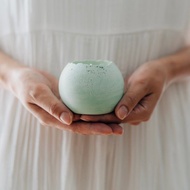 如是手作-NO.3 Lemon Soda 檸檬蘇打-青草綠/精油香氛蠟燭