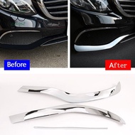 Front Bumper Plate Car Accessories for   E Class W213 2016-2019