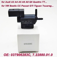 OE Standard 037906283C 7228806 EGR Vacuum Solenoid Valve For Audi A3 A4 A5 A6 A8 Q5 TT VW Beetle CC 