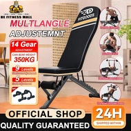 Weight Bench Press, Foldable 660LBS Workout Bench Adjustable Incline Decline for Home Gym