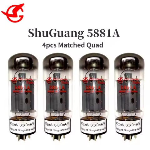 5881A Electronic Tube Replaces 6L6 6L6GC 6L6WGC 6P3S 6L6WGB 5881WXT Vacuum Tube Audio Amplifier DIY
