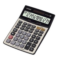 Casio Calculator เครื่องคิดเลข  คาสิโอ รุ่น  DJ-240D PLUS แบบตั้งโต๊ะ เหมาะสำหรับร้านค้า 14 หลัก สีทอง