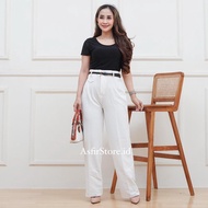 ORO PANTS-Oro Pants High Waist-Oro Pants Knit-Loose Pants Trousers Women-Anti-Wrinkle Pants