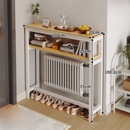 Ultra-Thin Floor-Mounted Doorway Shelf Edge Wall-Narrow Table Gas-Piece above Storage Rack Modern Si