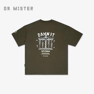 DR MISTER Dancing Tee - Olive Green