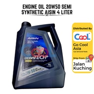 ENGINE OIL 20W50 SEMI SYNTHETIC AISIN 4 LITER