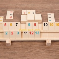 【Top-Rated Product】 A0KA Rummy Cube Game Travel Size Rummy Game for Family Adults Kids Board Endurin