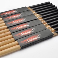 Asanasi drum set drum sticks drumsticks drum hamme Asanasi架子鼓鼓棒鼓槌鼓锤胡桃木5A山胡桃木7a练习教学实木鼓棒NHY2