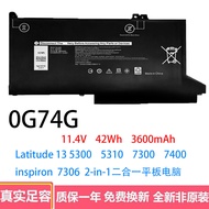 Suitable for Dell inspiron 7306 2-in-1 Two-in-One Tablet Laptop Battery 0G74G