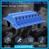 [Lacooppia] Engine Parts Organizer Tray, Lightweight Car Cylinder Head Parts Storage Tray, Blue, for