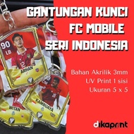 GANTUNGAN FC mobile Indonesian series acrylic keychain