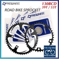 PROWHEEL 130BCD 39T / 53T Bicycle Aluminum Disc