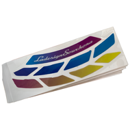 雷霆S 輪框貼紙 現貨 黏性佳 改裝 racing s 150 125 彩貼 貼膜