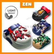 [ZEN] 4.0CM Kasut Clog Ringan Kanak-Kanak Size 18-29 I Kids Ultra Lightweight Eva Shoes 童装可爱凉鞋 Kids 