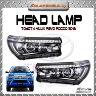 Toyota Hilux Revo Rocco Projector Head Lamp 4x4 Head Lamp 4X4 Lampu Besar Depan