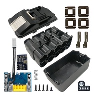 BL1830 10 x 21700 Battery Case PCB Charging Protection Circuit Board Shell Box BL1860 for MAKITA 18V