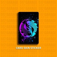 15 - CARD STICKER - Sticker Card, ATM skin | Decorative ATM Card Sticker, Apartment Card - Waterproo
