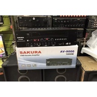 1 Year warranty Sakura Amplifier AV-9000 1800W x2 Original -brand New
