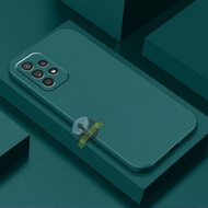 Case Casing SAMSUNG A13 4G A23 4G A23 5G Macaron Liquid Silicone Velvet Protection Camera