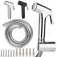 Bathroom Bidet Faucet - ABS Handheld Bidet Spray - Pressurize Shower Head - Wall Mounted - Self Cleaning - Pet Washer Shower Nozzle - Shower Hose Set - Toilet Clean Sprayer