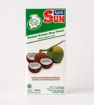 Santan kelapa SUN KARA 1Liter