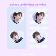 [daelystudio] polco printing service(heart design)