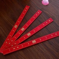 Descendant Ruler Tailor Ruler Clothes Ruler Cloth Ruler Clothing Pattern Ruler Ruler Chinese Red Pla