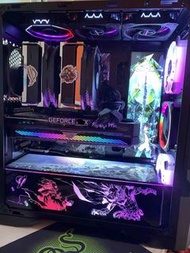 高階RGB電競 Xeon® E5 八核心十六線程遊戲電腦主機，512G 硬碟，暢打各種電腦主流遊戲，秒速開機關機， 內置超值組合 OFFICE 2016 +  Adobe CC 2020 全家桶 