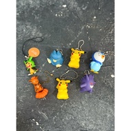 GANTUNGAN HP Keychain pokemon Piplup, Chespin, Cinderella, Growlite, Vulpix, munclax, Gengar, Pikach