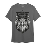 S-5XLเสื้อยืดผ้าฝ้าย 2023 T-Shirtเสื้อเชิ้ต Royal ENFIELD สําหรับขี่รถจักรยานยนต์ S-5XL
