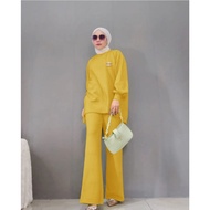 Rona KNIT FASHION SET WOMEN'S CLOTHING HJM TOP AND PANTS SET