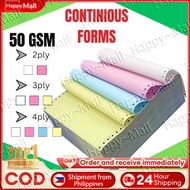 2 Ply 3 Ply 4 Ply Color Carbonless Continuous Form 9.5 x 11 / 5.5 Inch Dot Matrix Printer Paper