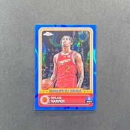 75 Sheets Amoeba Blue Bright (RC) Spurs Dylan Harper Topps Chrome Rookie RC Card Player