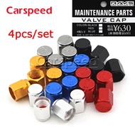 4PCS RAYS Universal Aluminum Car Auto Wheel Tyre Tire Stem Air Valve Caps Dust Covers