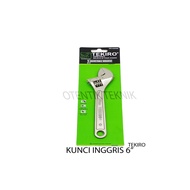 TEKIRO WRENCH 6" 150MM - ADJUSTABLE WRENCH 6 INCH 150 MM - WRENCH 6 IN