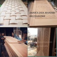 PROMO Pintu + kusen kamar kayu kamper