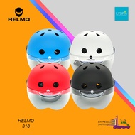 HELMO BIKE and SPORTS HELMET 318 WITH CLEAR VISOR