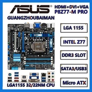Used asus P8H67 PRO / P8P67 PRO / P8Z68 PRO /P8Z77-M PRO lga 1155 ddr3 32gb Intel z77 Z68 H68 micro 
